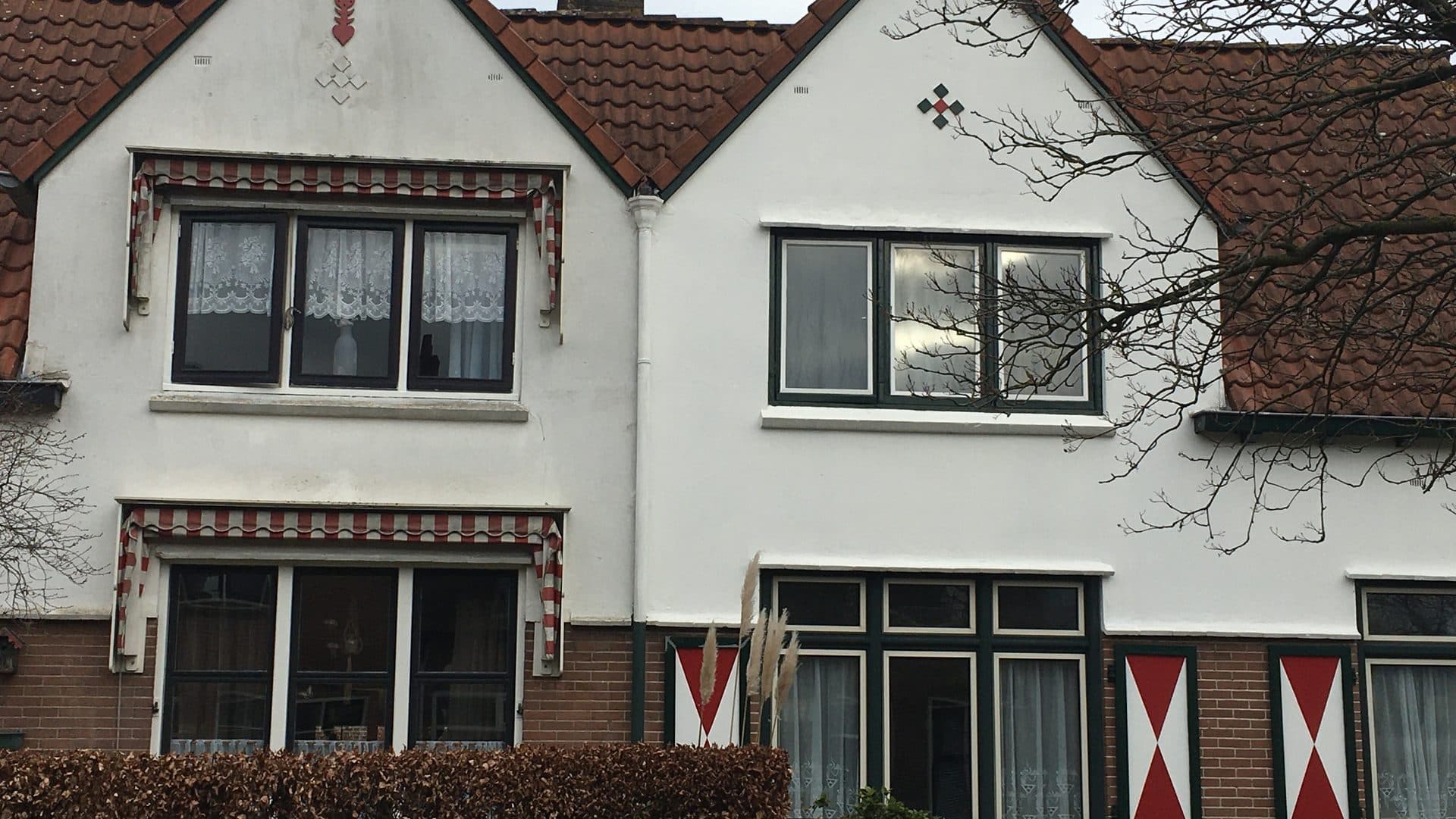 Buitenschilderwerk aan een karakteristieke woning